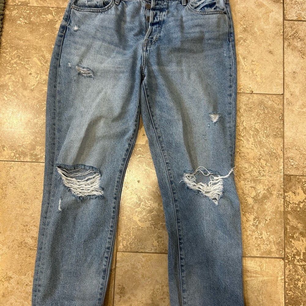 Classic Blue Boyfriend Jeans